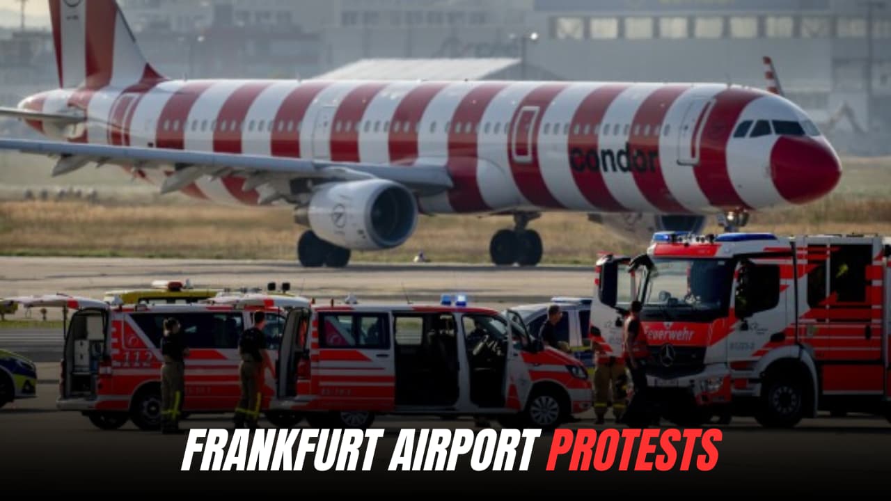 Frankfurt Airport Protests