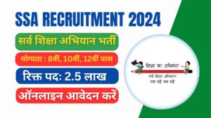 सर्व शिक्षा अभियान Vacancy 2024 Sarva Shiksha Abhiyan Vacancy